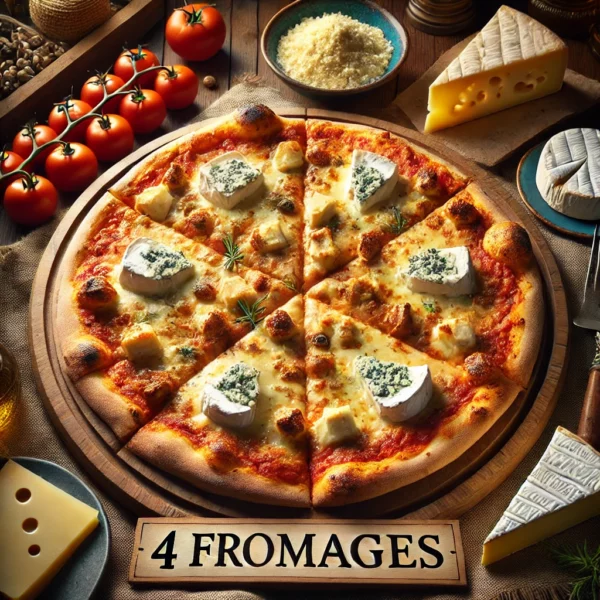 PIZZA 4 FROMAGES SENIOR