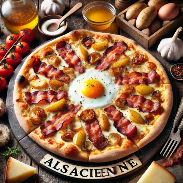 PIZZA ALSACIENNE MEGA